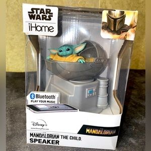 Disney Star Wars Mandalorian The Child Bluetooth Speaker by iHome New Sealed